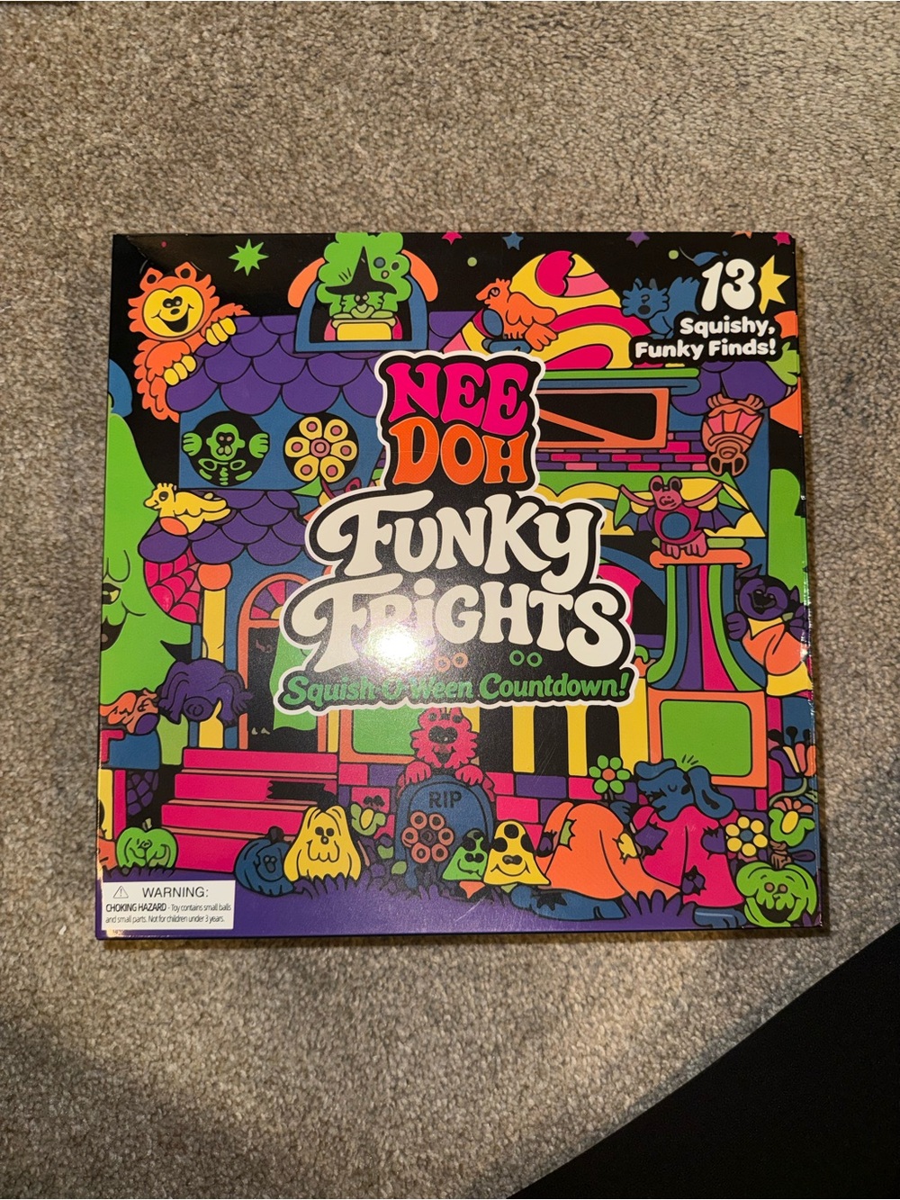 Needoh Funky Frights Squish Toy Set - Multicolor